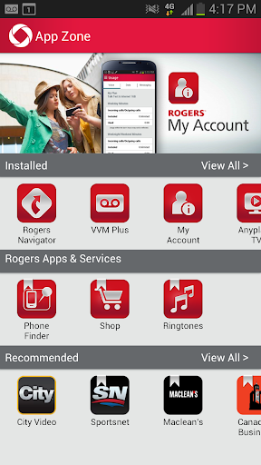 Rogers App Zone