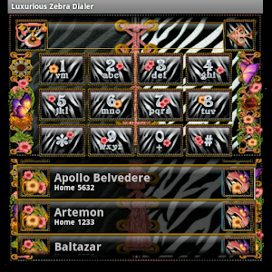 Luxurious Zebra Dialer logo