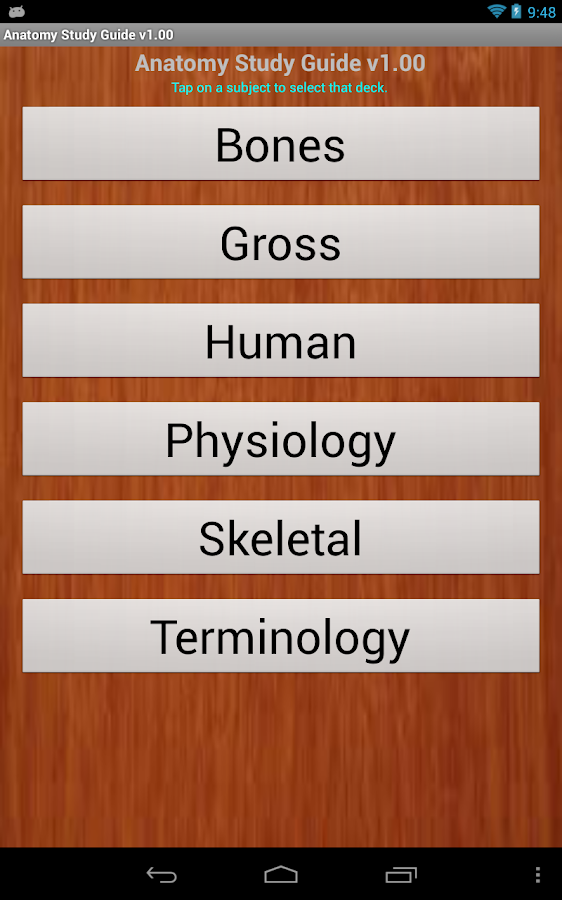 Anatomy Study Guide - Android Apps on Google Play