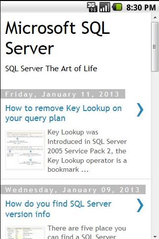 SQL Server Tips