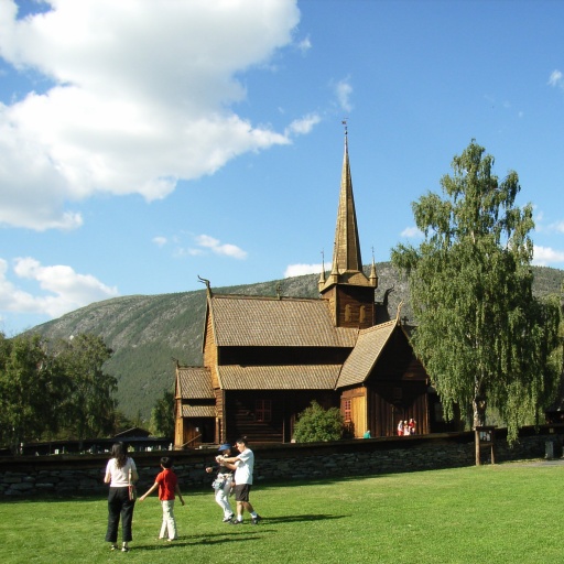 ノルウェー　世界遺産 スターブ教会(NO003 旅遊 App LOGO-APP開箱王
