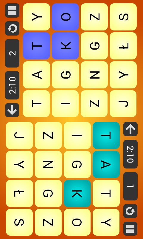 Woggle PL Pro - Boggle Screen 2