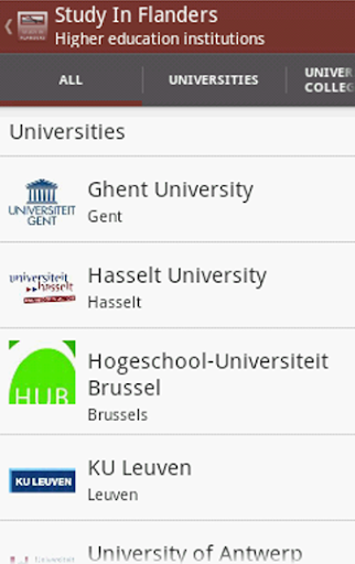 【免費教育App】Study In Flanders-APP點子