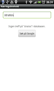 Free Download Næringsinnhold APK for Android