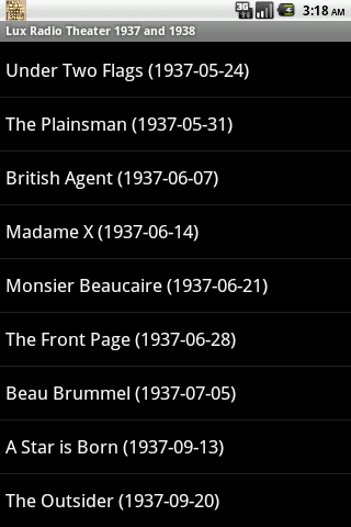 【免費音樂App】Lux Radio Theater V.2 1937-38-APP點子
