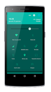 Elegance Aqua CM12 Theme Screenshots 3