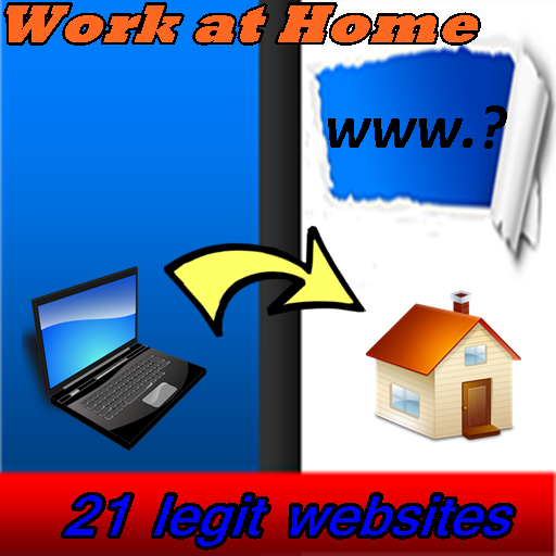Work At Home 21 Legit Websites 商業 App LOGO-APP開箱王