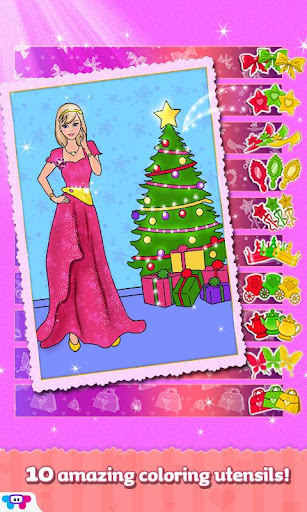 【免費家庭片App】Paint Sparkles:Princess Party!-APP點子