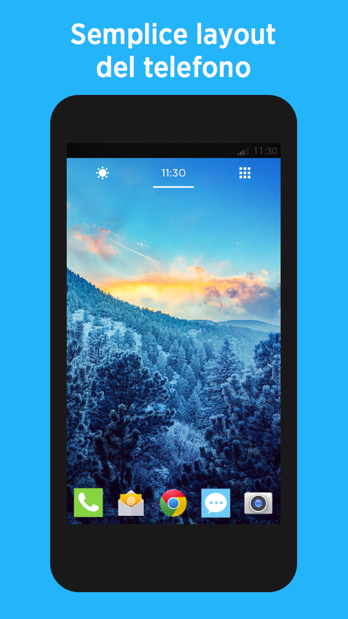 Android application Yahoo Aviate Launcher screenshort