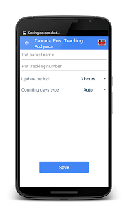 Auto Tracking For Canada Post Screenshots 4