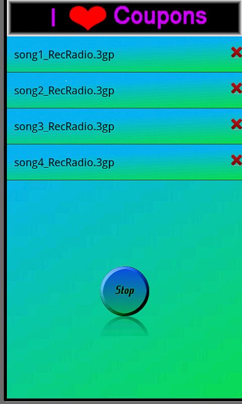 Rec.Radio-GR - screenshot