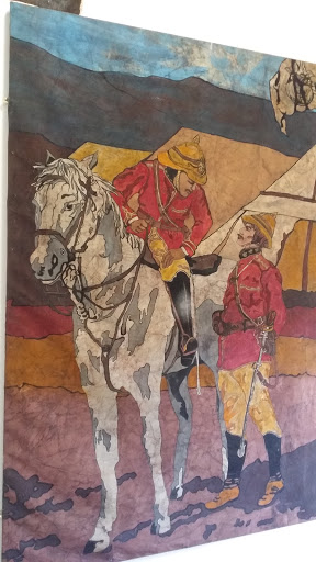 English Soldiers Mural 