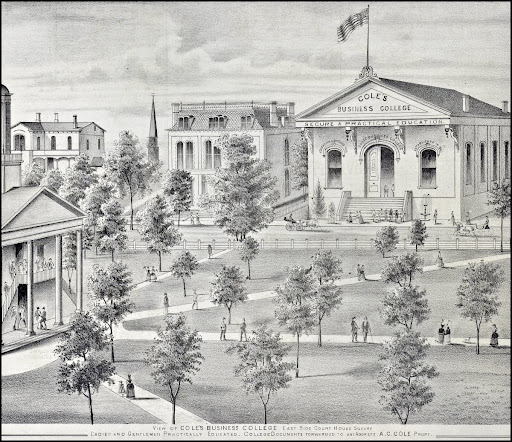 Cole's Business College, est. 1865