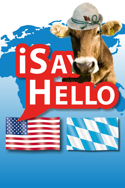 Android application iSayHello English - Bavarian screenshort