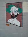 Sad Clown Mural