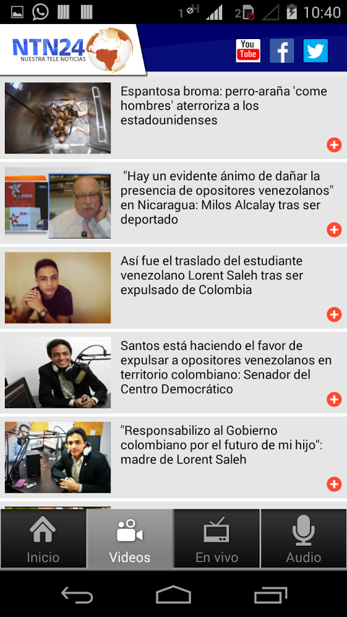NTN24 Venezuela PLUS Screen 3