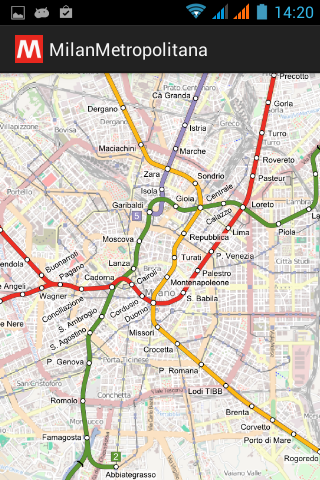 【免費交通運輸App】Milano Metropolitana-APP點子