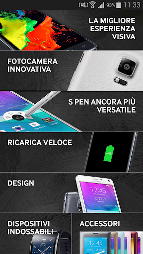 GALAXY Note 4 Experience ITA