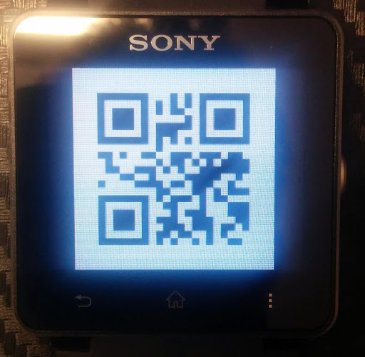 QR Codes for Smartwatch 2
