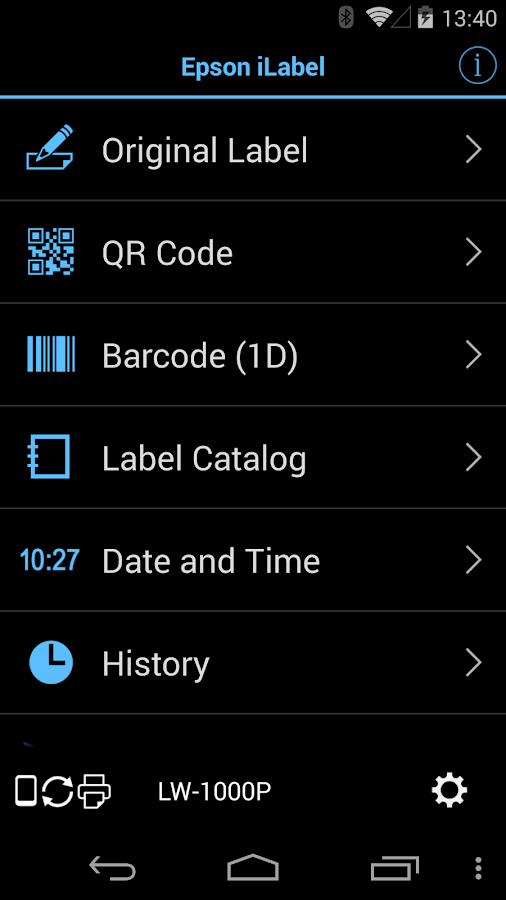 Epson iLabel Android Apps on Google Play