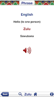 Zulu Audio Phrasebook Screenshots 9
