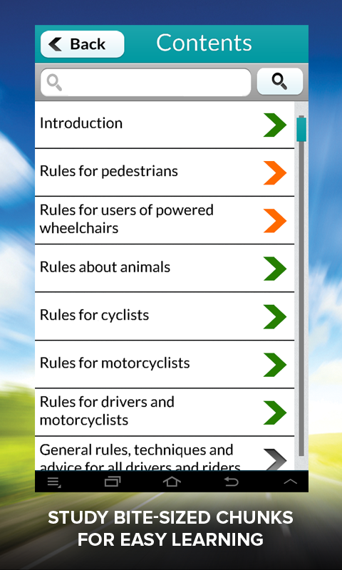 The Highway Code UK - DTS Screen 3