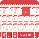 Cover Image of Download Christmas Red Theme-keyboard 2.2 APK