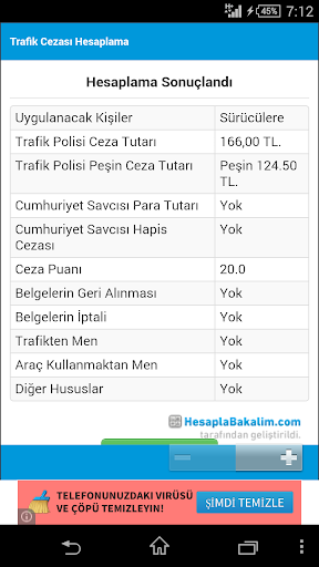 【免費工具App】Trafik Cezası Hesaplama-APP點子