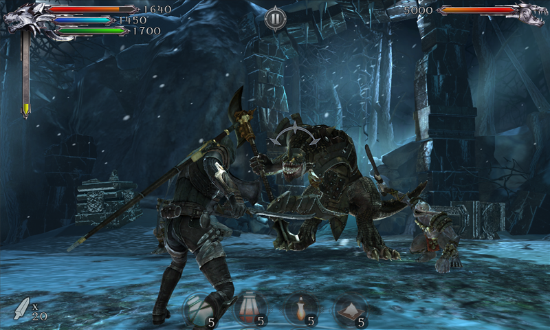 Joe Dever's Lone Wolf - screenshot