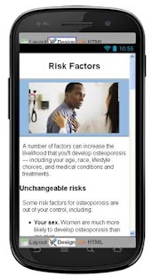 Osteoporosis Information Screenshots 4