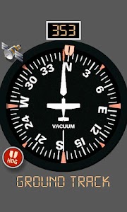 Aircraft Compass Free screenshot 1