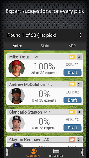 免費下載運動APP|FantasyPros Mock Draft MLB '15 app開箱文|APP開箱王