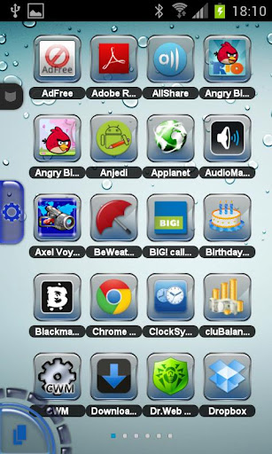 TSF Shell BlueGlow Theme v1.0