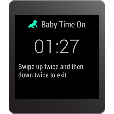 Baby Time: Android Wear Lock