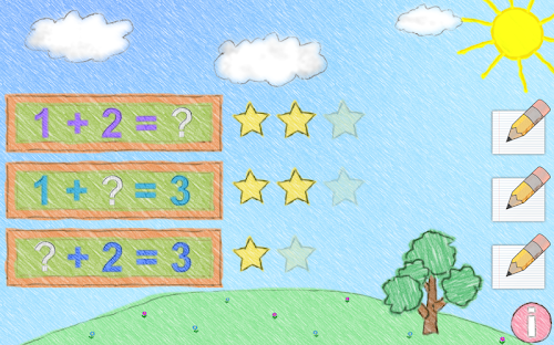 Android application Сложение до 10 screenshort