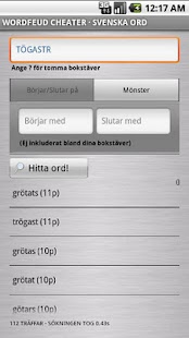 Free Wordfeud Cheater - Swedish APK