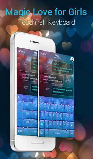 Magic Love Boy Keyboard Theme