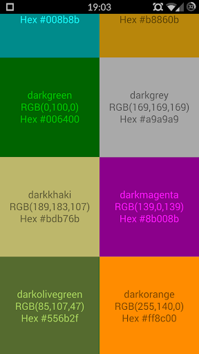 w3colors