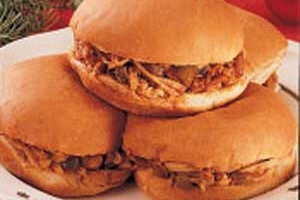 Barbecued Turkey Sandwiches