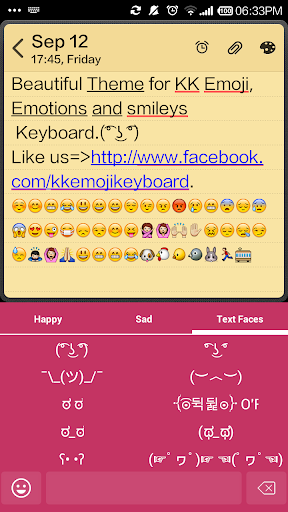 【免費個人化App】Fresh Red - Emoji Keyboard-APP點子