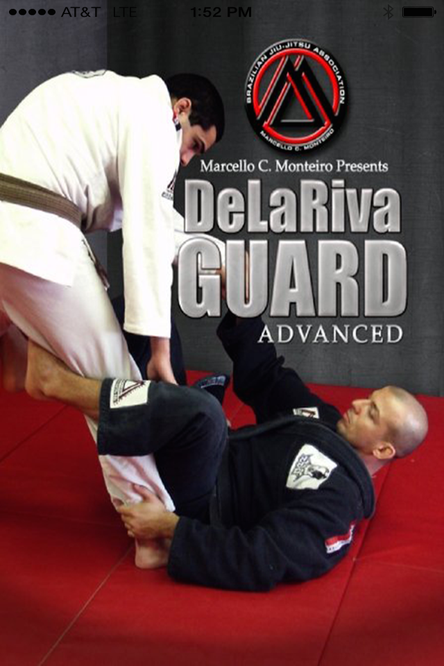 De La Riva Guard BJJ Jiu Jitsu Screen 1