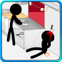 Stickman Click Death Kitchen icon