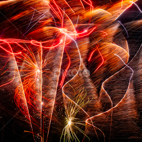 Sparkles by Michel Lorente - Abstract Fire & Fireworks