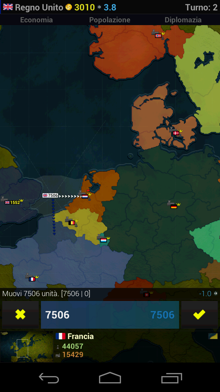Android application Age of Civilizations Euro Lite screenshort