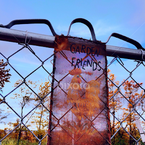 Garden Friends by Bridget Wegrzyn - Artistic Objects Signs