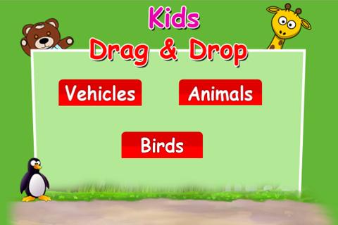 Kids Drag And Drop