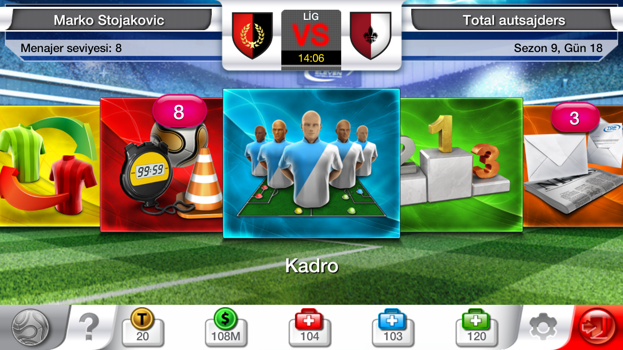 Top Eleven - Futbol Menajeri - screenshot