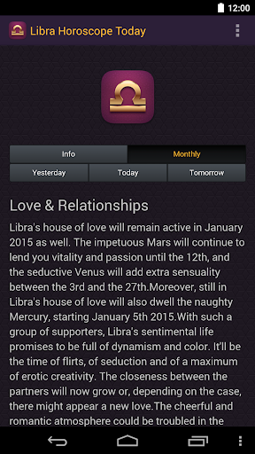 【免費生活App】Libra Horoscope Today 2015-APP點子