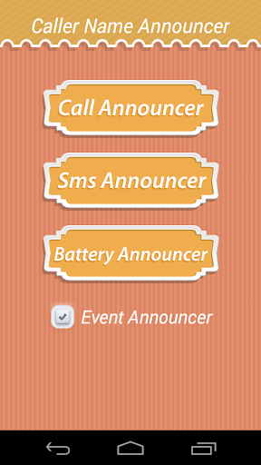 Caller SMS Battery Announcer