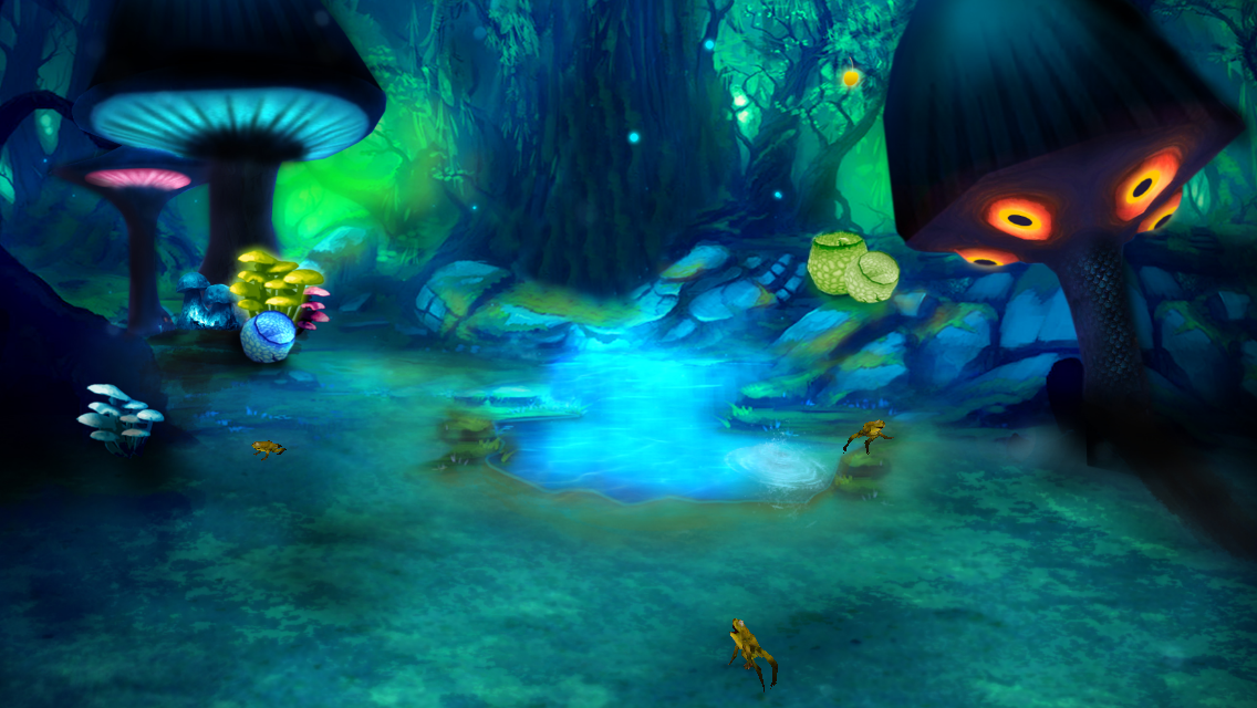 Giant Mushroom Forest LWP - screenshot